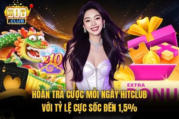 Hoàn trả cược mỗi ngày Hitclub
